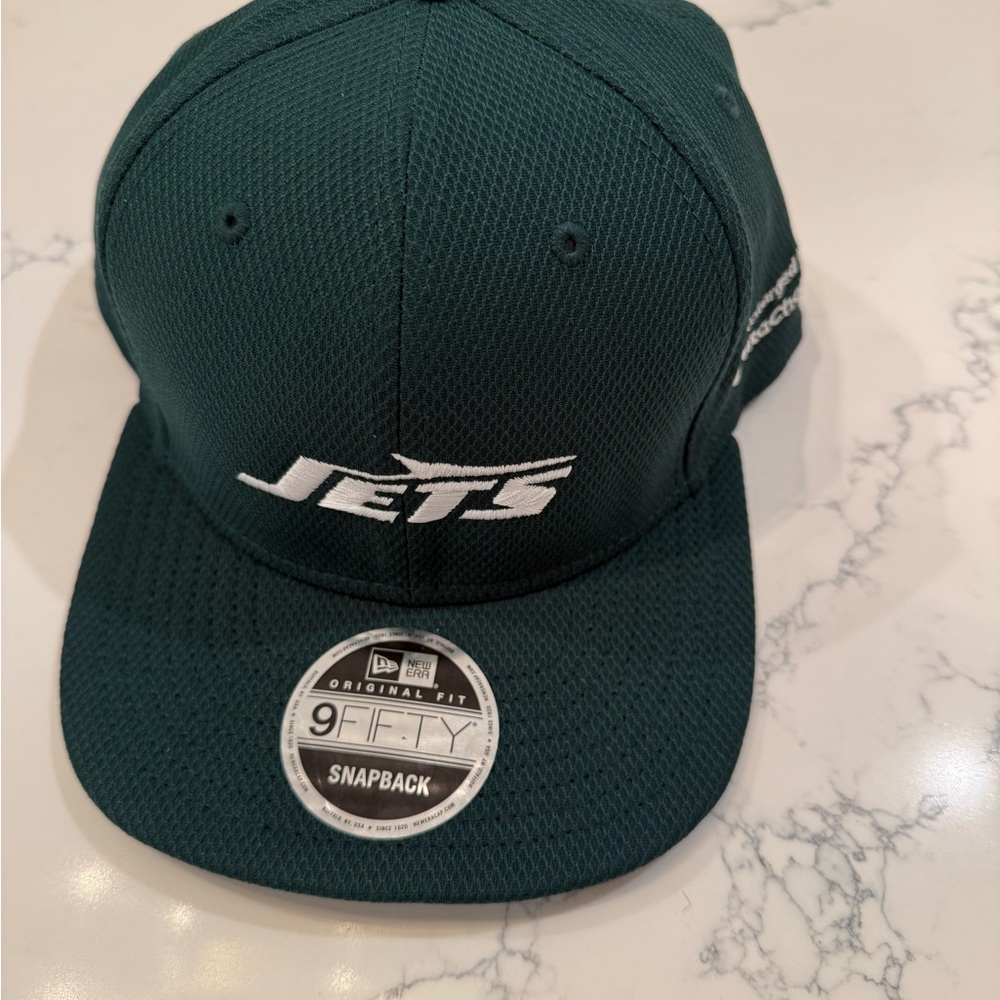 New York Jets Green Snapback Hat NEVER WORN